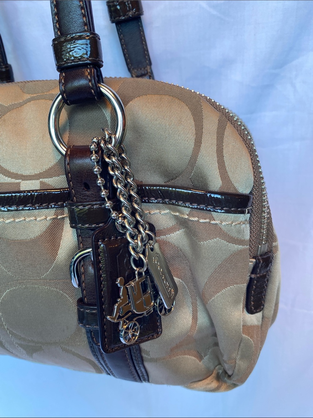 Vintage Coach 12680 Bonnie Soho Signature Satchel Sho… - Gem